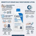 CeraVe ডেইলি ময়েশ্চারাইজিং লোশন নরমাল টু ড্রাই স্কিন 355ml