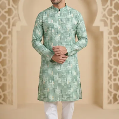 ছেলেদের কটন লাক্সারি পাঞ্জাবি