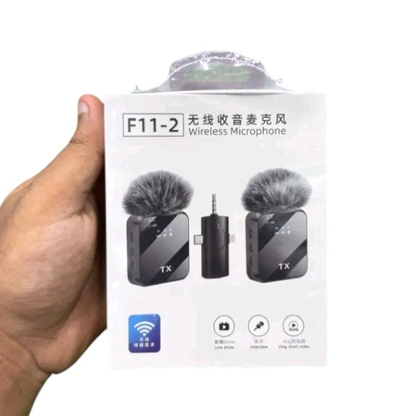 F11-2 ওয়্যারলেস মাইক্রোফোন