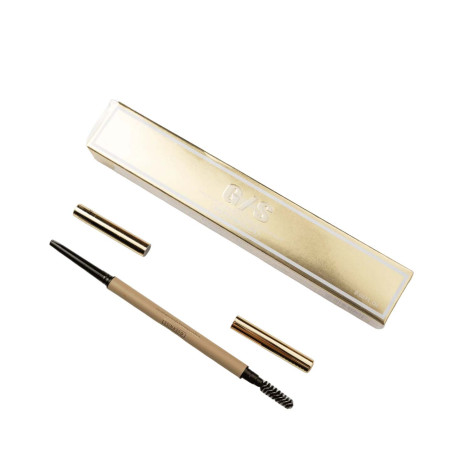 গুরনিস ন্যাচারাল অ্যান্ড ডেলিকেট ডাবল হেডেড আইব্রো পেন্সিল - জি০১১ ডার্ক কফি (Hong Kong)
