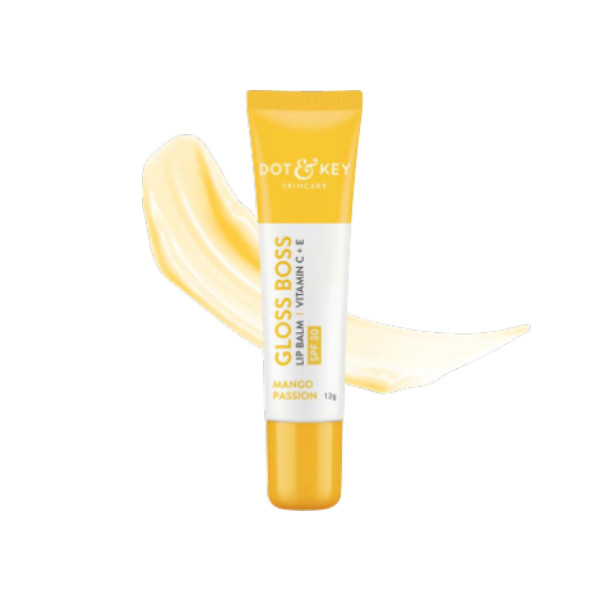 Dot & Key Gloss Boss Lip Balm - Mango Passion 12g (India)