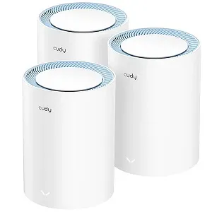 Cudy M1200 AC1200 হোল হোম মেশ ওয়াইফাই রাউটার (3 প্যাক)