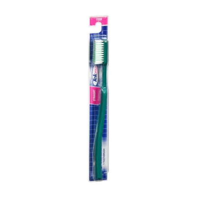 Tek Pro স্ট্রেইট সফট টুথব্রাশ - সবুজ