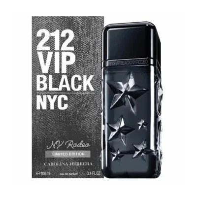 Carolina Herrera 212 VIP Black NYC NY Rodeo লিমিটেড এডিশন EDP পারফিউম 100ml