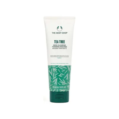 The Body Shop Tea Tree স্কিন ক্লিয়ারিং ফোমিং মুস 125ml