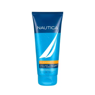 Nautica ক্লিনজ ফেস, হেয়ার অ্যান্ড বডি ওয়াশ 200ml