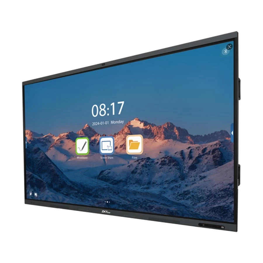 ZKTeco SC02-I386A 86 Inch 4K Interactive Flat Panel with 48MP Camera