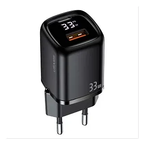 33W PD+QC ডিজিটাল ডিসপ্লে ফাস্ট চার্জার
