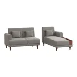 Regal Daper L শেপ সোফা SDC-393-3-1-20 (ফেব্রিক-2147)