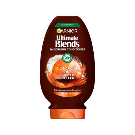 Garnier Ultimate Blends নারকেল তেল ও কোকো বাটার স্মুদিং কন্ডিশনার 400ml