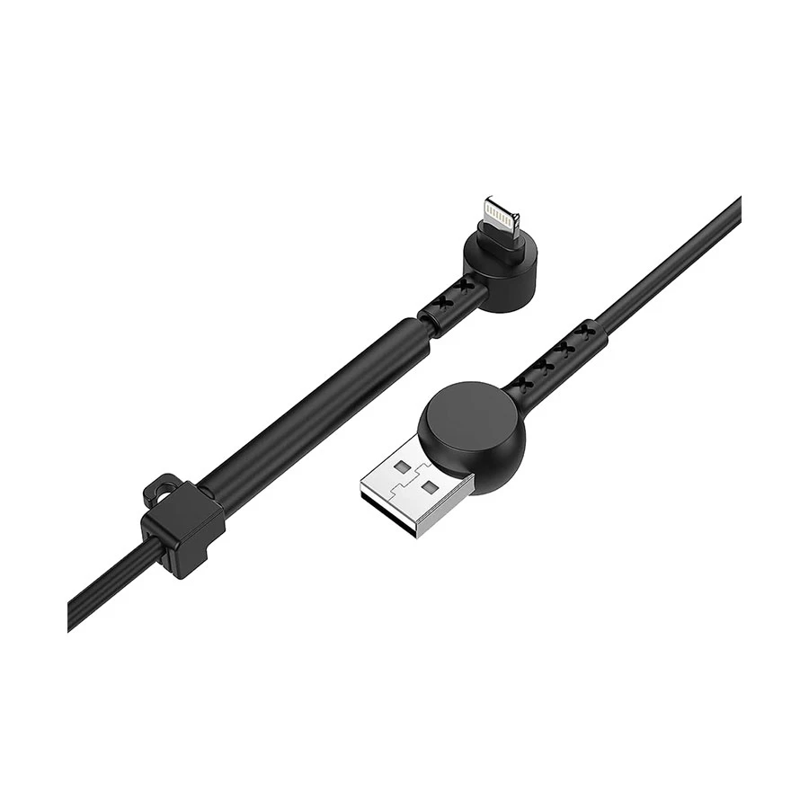 Havit H696 USB to Lightning Charging & Data Cable 1 Meter Black