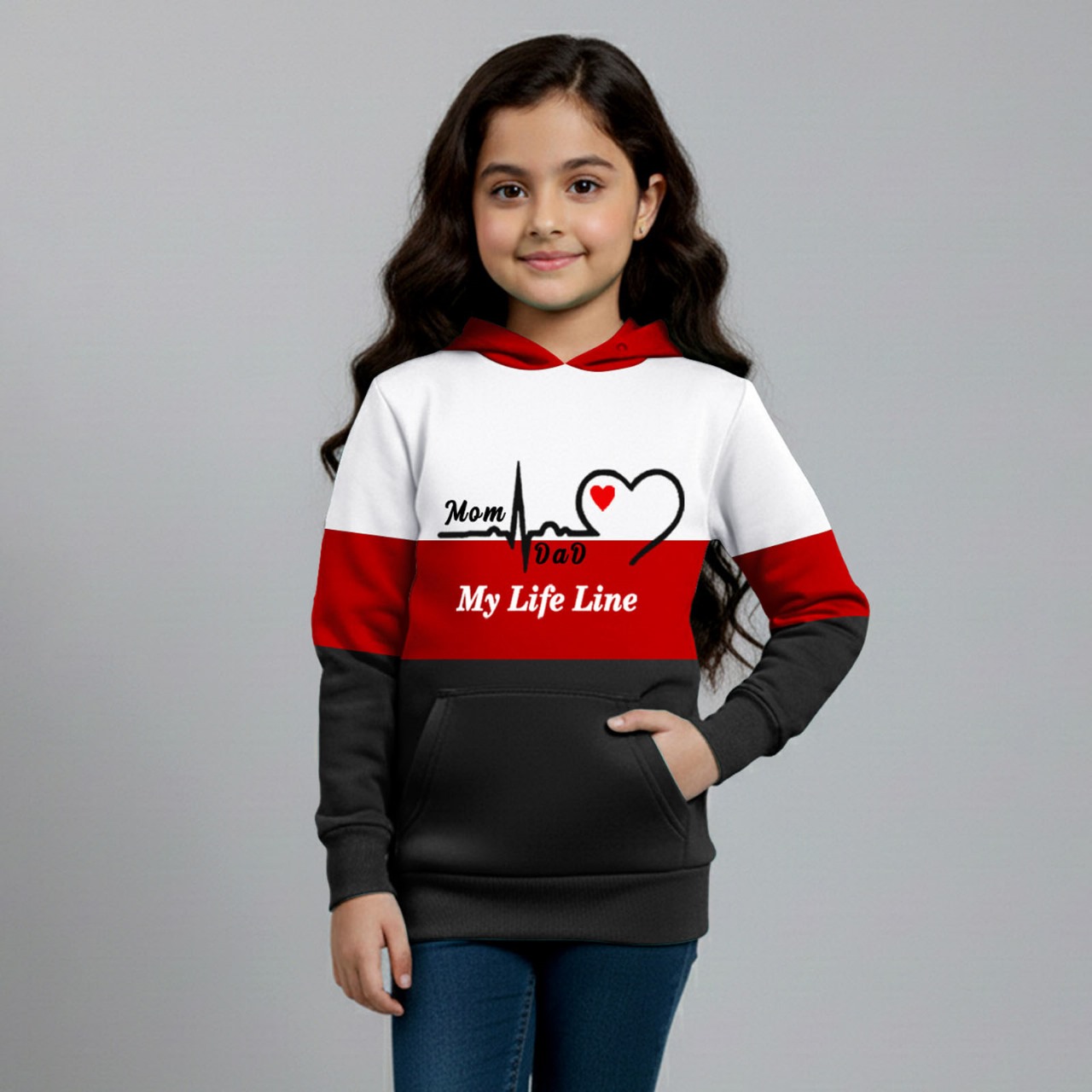 বাচ্চাদের ফ্লিস হুডি – শীতের জন্য