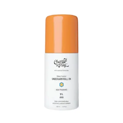 Innovist Chemist at Play 5% AHA Woody Musk ফ্র্যাগরেন্স আন্ডারআর্ম রোল অন 40ml