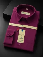 Men's Pure Cotton Formal Shirt, Sizes M to XXL
