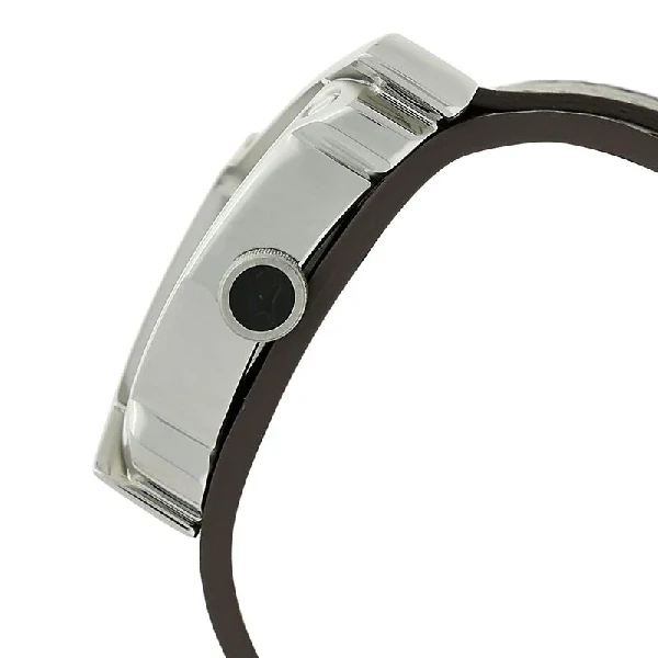 Fastrack NS3022SL01 Quartz Analog White Dial Leather Strap Watch