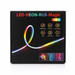 LED নিয়ন RGB ম্যাজিক ফ্লেক্সিবল স্ট্রিপ লাইট (অ্যাপ কন্ট্রোল)