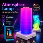 স্ট্যাকিং ব্লকস RGB কালার LED নাইট লাইট