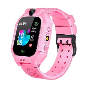 Smartberry C002 Kids GPS + Calling Smart Watch – Pink Color