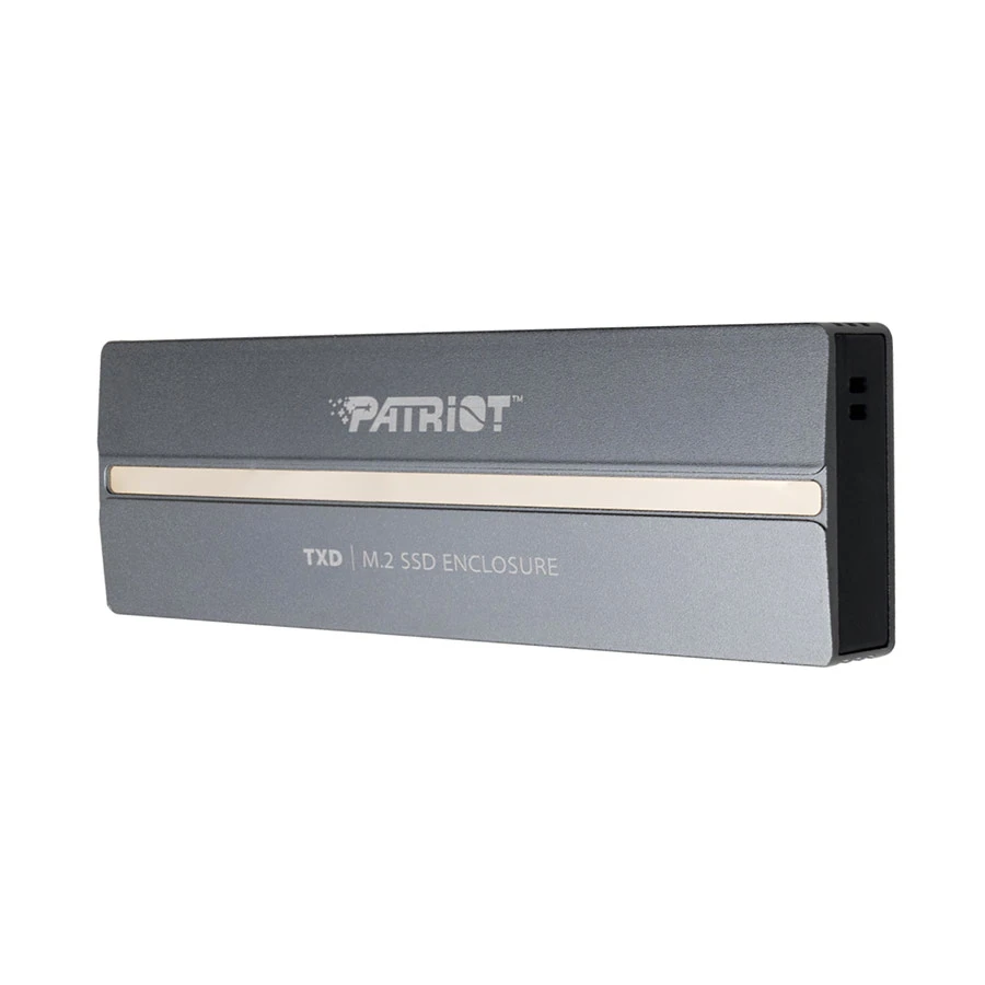 Patriot TXD NVMe 10Gbps USB Type-C Gray SSD Enclosure