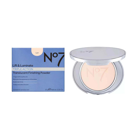 No7 Lift Luminate Triple Action Finishing Powder - Light (Italy)