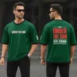 ছেলেদের 160 GSM মেশ কাপড়ের ড্রপ শোল্ডার টি, 4 রং