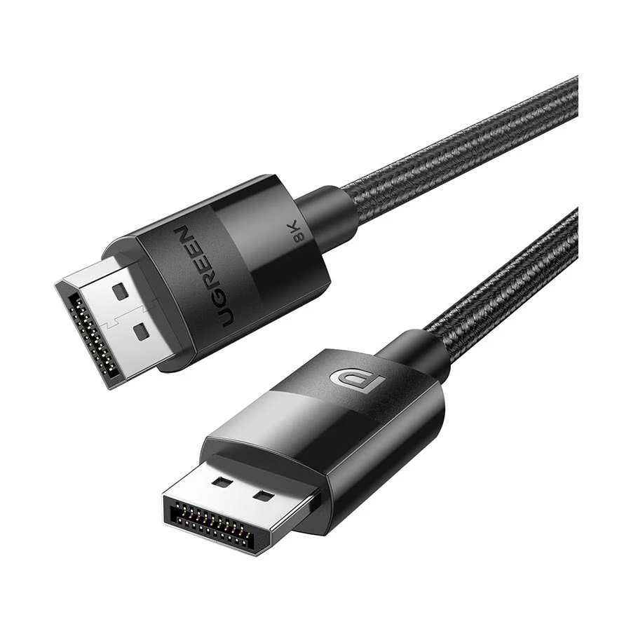 UGREEN DP114 80391 DisplayPort Male to Male 1.5 Meter 8K Cable Black