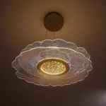 Qulik মডার্ন অ্যাক্রিলিক LED ঝুলন্ত ঝাড়বাতি সিলিং লাইট (QL-Y210)