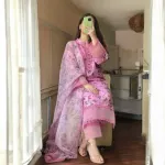 লিনেন থ্রি পিস সেট