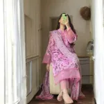 লিনেন থ্রি পিস সেট