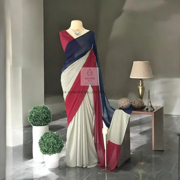 জর্জেট শাড়ি