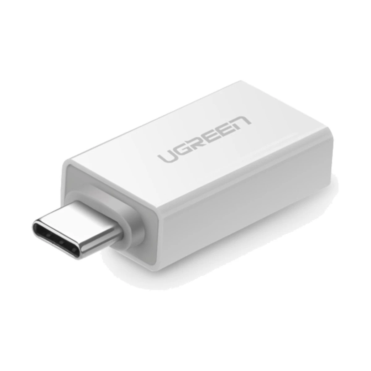 UGREEN 30155 Type-C Male to USB Type A Female White Converter