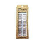 Everly Natural ফেক নেইল 24 পিস - H204