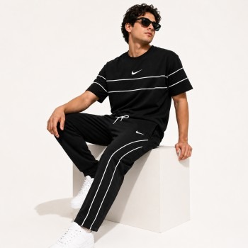 Men's Summer Tracksuit Set, PP Fabric T-Shirt and Trouser, 4 Colours