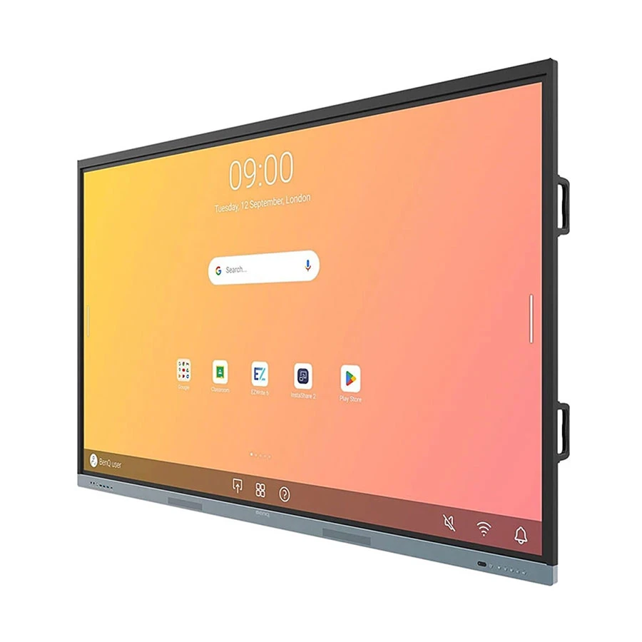 BenQ RE8604 86 Inch 4K Education Interactive Panel with Camera, 128GB