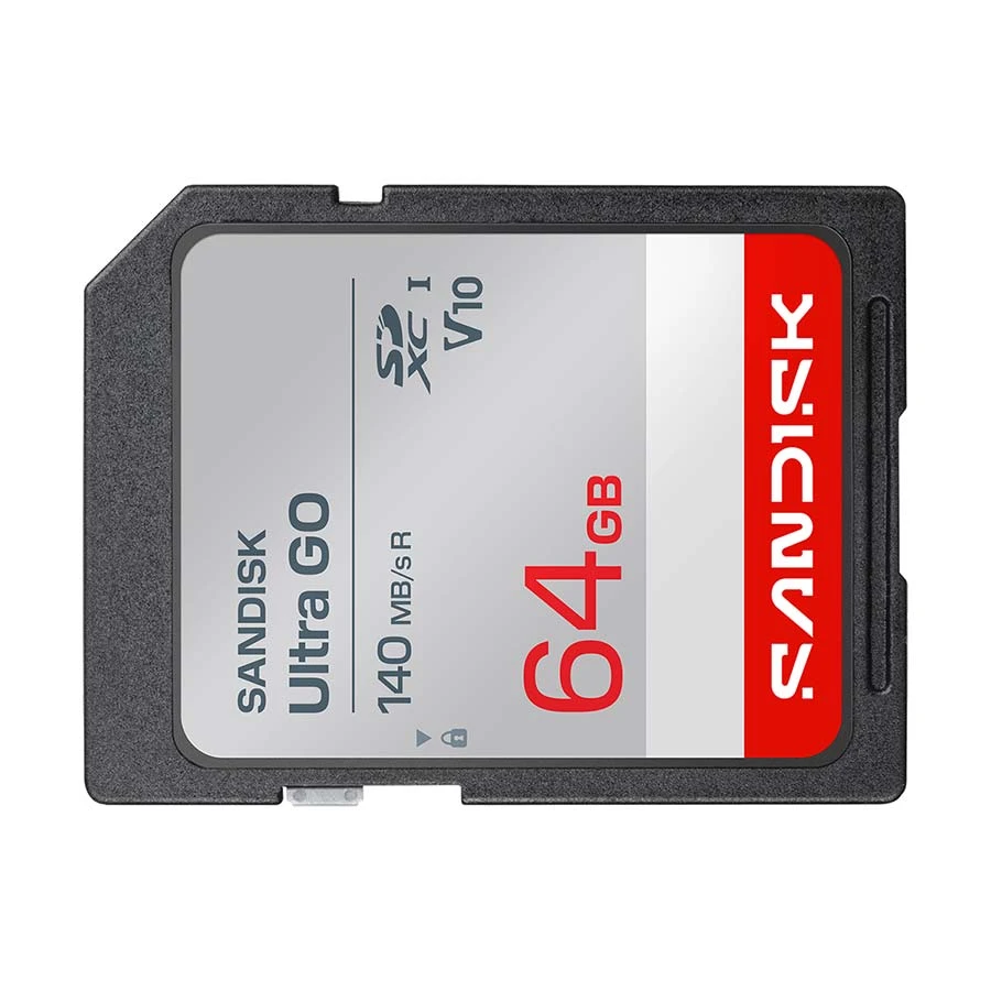 SanDisk Ultra Go 64GB SDXC Class 10 Memory Card