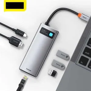 Baseus Starjoy 8 in 1 Type-C হাব অ্যাডাপ্টার