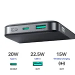 Joyroom JR-PBM12 22.5W 10000mAh ওয়্যারলেস পাওয়ার ব্যাংক, কিকস্ট্যান্ডসহ
