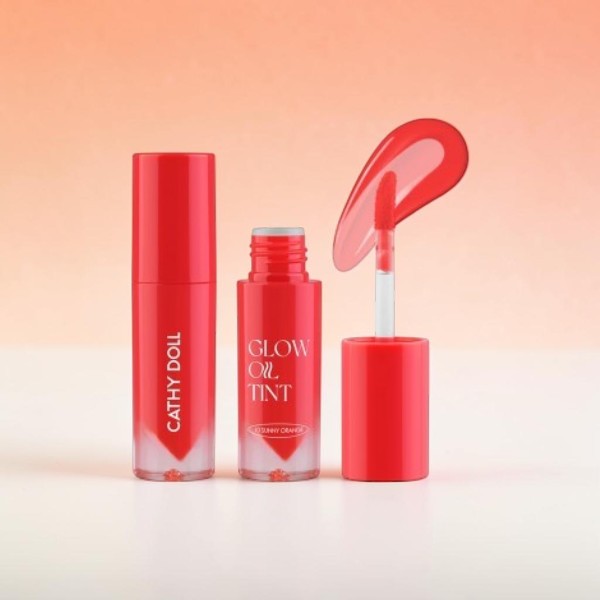 Cathy Doll গ্লো অয়েল লিপ টিন্ট – 10 Sunny Orange