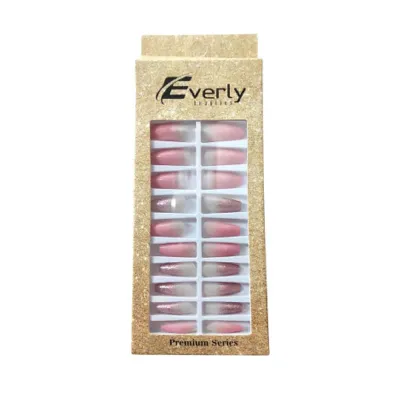 Everly Natural ফেক নেইল 24 পিস - L103