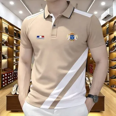 হাফ হাতা পোলো শার্ট ছেলেদের – PK কটন, ক্লাসিক কলার