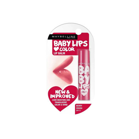 Maybelline Baby Lips Color Lip Balm SPF11 - Berry Crush (India)