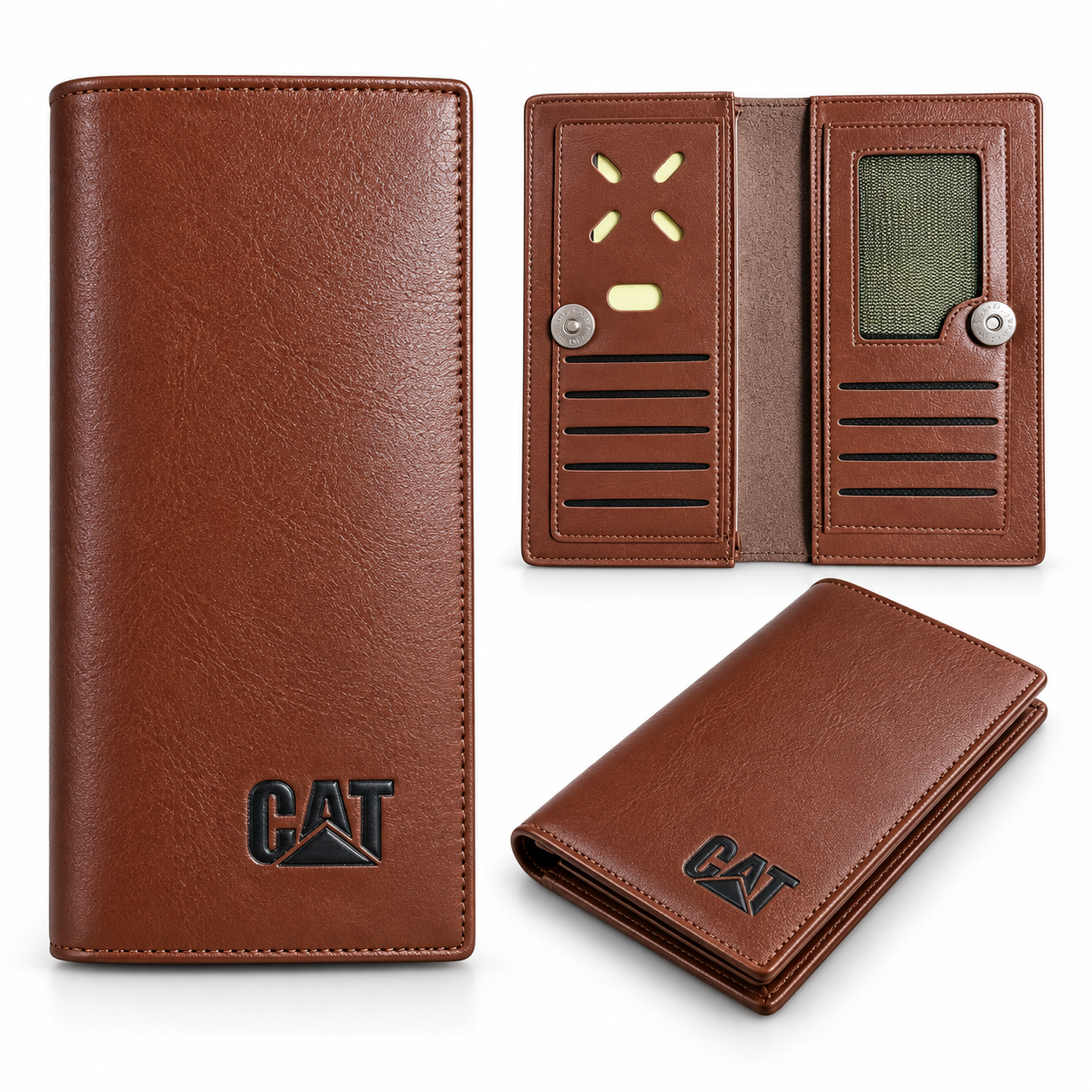 Long Leather Wallet