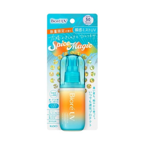 Biore UV Aqua Rich Aqua Protect Mist SPF50 Spice Magic PA++++ 60ml (Japan)