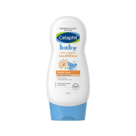 Cetaphil বেবি জেন্টল ওয়াশ উইথ অর্গানিক ক্যালেন্ডুলা 230ml