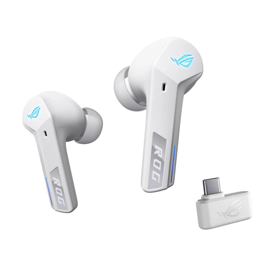 ASUS ROG Cetra True Wireless SpeedNova ANC Gaming Earbuds White
