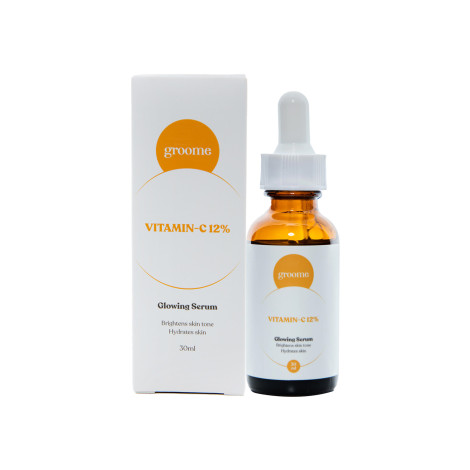 GROOME Vitamin C 12% গ্লোয়িং সিরাম 30ml