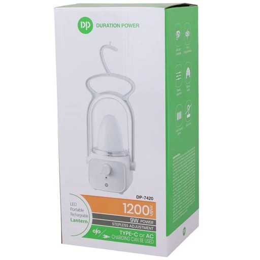 Portable LED Rechargeable Emergency Camping Lantern DP-7420