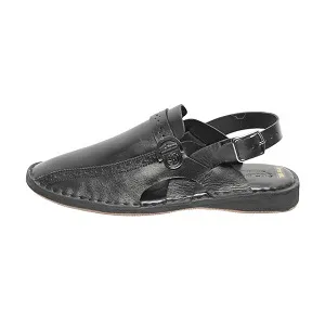 Gladiator Belt লেদার জুতা – কালো