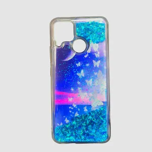 Realme C15 3D গ্লিটার কভার