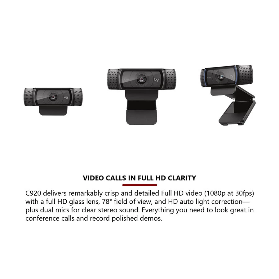 Logitech C920 Pro HD Webcam